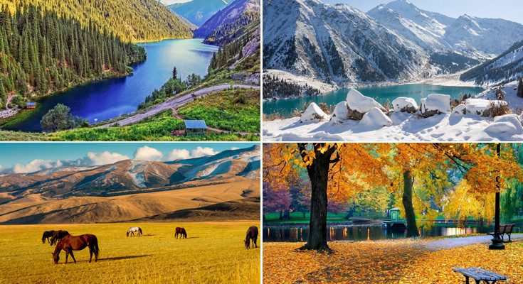 Mejor época para viajar a Kazajistán